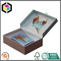Eco-friendly White Paper Gift Box with Lid for Jewelry; Custom Design Gift Box