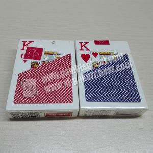 China Casino 669 Gold Lion Paper Invisible Playing Cards For Filter Camera And Lenses supplier