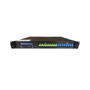 8 Ports 19 dBm 1550nm Optical Amplifier EDFA with WDM connet to the OLT and easy to management cost-effective