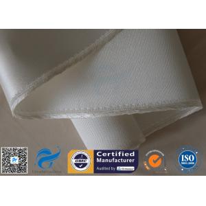 China Satin Weave Fiberglass High Silica Fabric 1200℃ Heavy Duty 1200gsm 1.3mm Thickness supplier