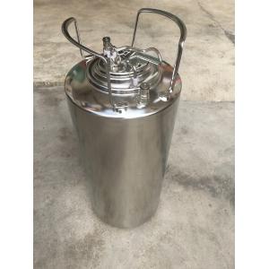 China Eco Friendly Material 5 Gallon Ball Lock Keg With Pressure Relief Valve And Lids supplier