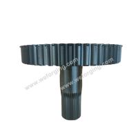 China Blackening And 20° Pressure Angle Spur Gear For Gears And Shafts, Custom Stainless Steel Gear And Swing Reduction Gear on sale