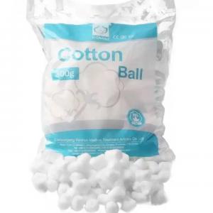 China High quality sterile 100% Pure Organic Cotton Ball Manufacturer Different Size Medical Cotton Ball for Hospital Use supplier