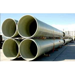China Fiberglass reinforced plastic FRP Profiles , Industrial FRP tube / pipe supplier