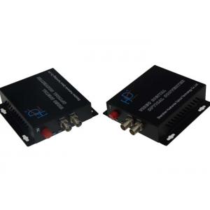 Digital Video To Fiber Converter 2 Channel Video Multiplexer Converter FC 20KM