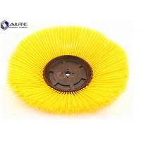 PP Mix Road Sweeper Brush Eco - Friendly Magnetic Battery Grass Push Rotary Cleaning