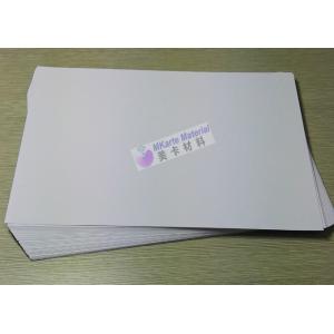 A4 Size 0.15mm Inkjet Printing Pvc Sheet White Bank Card Production Materials