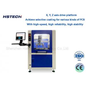 X, Y, Z Axis Drive Platform High-Speed High Reliability High Stability 3Axis Selective Coating Machine