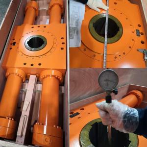 China Gear Rack Customized Hydraulic Cylinder 16.5Mpa With Bore Diameter 160mm supplier