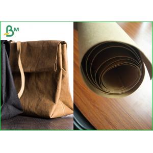 China Virgin And Natural Fabric Material Kraft Liner Paper For Handbags And Jeans supplier