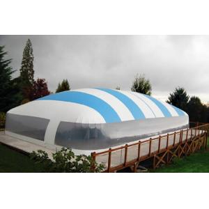 China Swimming Pool Waterproof Inflatable Air Tent PVC Tarpaulin Material supplier