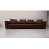 China 5 Seating Capacity Fabric Sofa Sectionals With Custom Design And Fabric Leather wholesale
