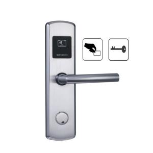China Free Software 300mm Electronic Smart Door Locks Card Sus304 supplier