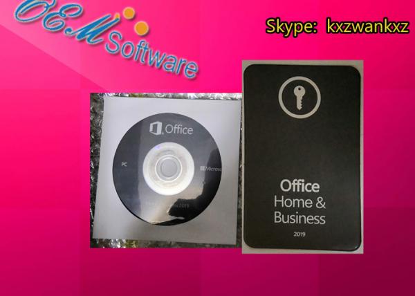 Online Active Microsoft Office Home And Business 2019 H & B Retail Key Card PKC