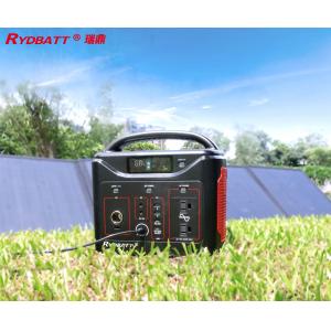 China 600Wh Portable Power Station LiFePO4 Battery Backup 220V 500W Pure Sine Wave AC Outlets supplier