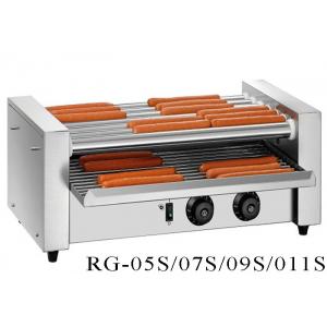 Commercial Hot Dog Grill Machine 5 / 7 / 9 / 11 Rollers , Electric Hot Dog Roller Machine