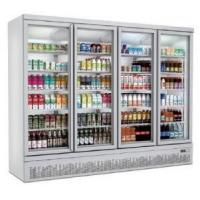 China Commercial Upright Freezer Glass Door 110V/60Hz 220-240V Plug In Type UF2 for ice cream on sale