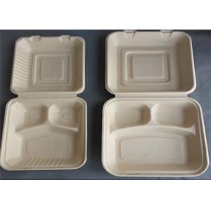 New Arrival Disposable Lunch Box, Biodegradable Corn Starch Food Container, Paper Lunch Box