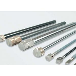 Paper Coating Machine Stainless Steel Threaded Rods Hard Chrome Plating