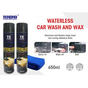 Waterless Wash & Wax Vehicle Exterior Surfaces Use With Streak Free Shine