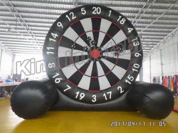 New Giant Soccer Game Inflatable Sports Games Football Dart Board