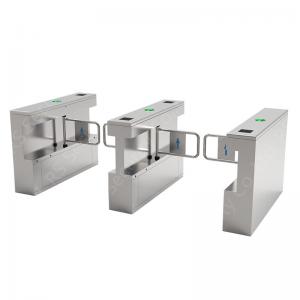 Auto Open Swing Gate Turnstile Access Control Supermarket Barrier With Card Reader