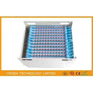China 144 Core FC SC LC ST Connector ODF Fiber Optic Patch Panels Unit Cassette Fully Load supplier
