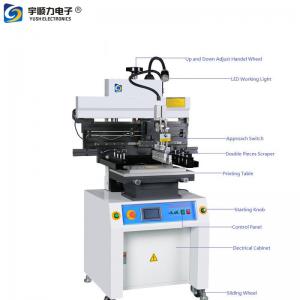 High Accuracy Solder Paste Screen Printing Machine With Touch Screen