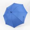 China Double Canopy Straight Handle Umbrella Blue Plastic J Handle Custom Logo wholesale