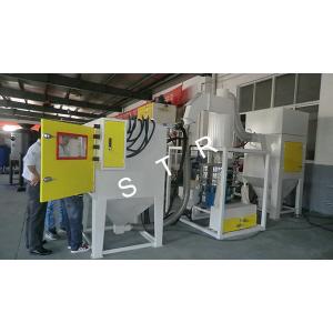 China Surface Beautify Automatic Plate Blasting Machine / Automated Sandblasting Equipment supplier