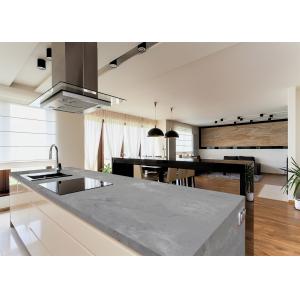 Stain Resist Quartz Stone Top Grey Quartz Kitchen Worktops Eco Friendly