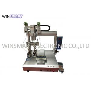 China Desktop Robotic PCB Iron Soldering Machine With Multi Axis supplier