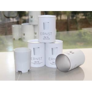 Fashional White Gloss lamination  Paper Cans Packaging with PPLids for Cup and Bowl Packaging