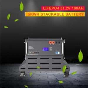 China 5KWh Stacked Lithium Battery Solar Power Battery Energy Storage System supplier