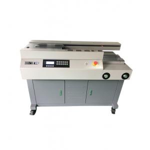 China Automatic Book Binding Machine With Side Glue 320mm Book Binding Cutting Machine supplier