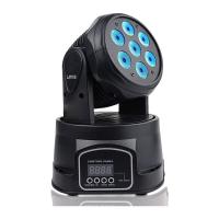 China DMX512 Control Wash Mini Led Moving Head 7x8W RGBW 4in1 Stage Light on sale