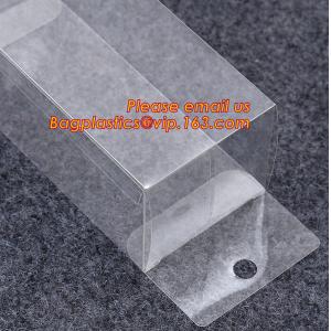 Mobile Phone Case Plastic Packaging Box, Custom Foldable Waterproof Small Rectangular Plastic Transparent Box/Clear Plas