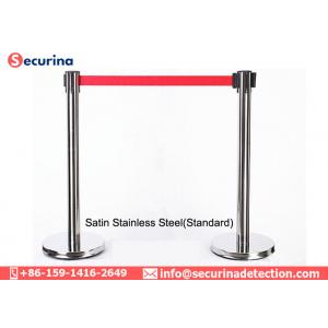 China Security Crowd Control Barrier Rope , Retractable Rope Barrier Height 900 Mm wholesale