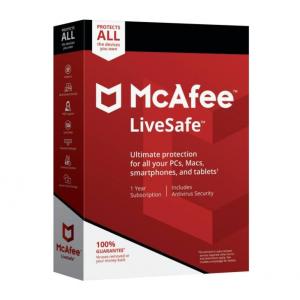 Online McAfee Internet Security Software 2022 Unlimited Devices 1 Year Bind Key Operating Systems