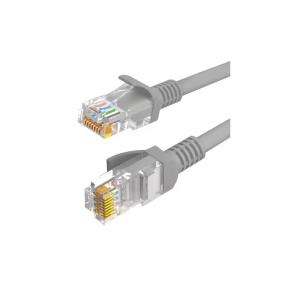 China Pure Copper 4P UTP Patch Cord with 25AWG Bare Copper Cable and 3u Gold Plated Connectors UL Certificated wholesale
