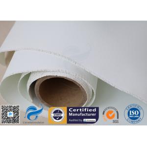 China E-glass Polyurethane Silicone Coated Glass Cloth Heat Resistant Double Sides supplier