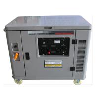 China Small silent air cooled 7500w portable gasoline generator mobile genset engine single phase on sale