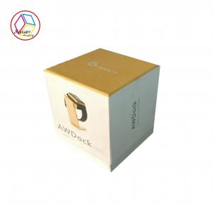 China Cardboard Jewelry Gift Boxes For Children's Wristwatch Textured Surface supplier