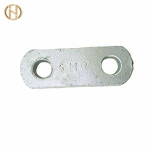 China plongez le type galvanisé de palladium de structure de parallèle d'acier accessoires de poteau de chape/plat de lien supplier