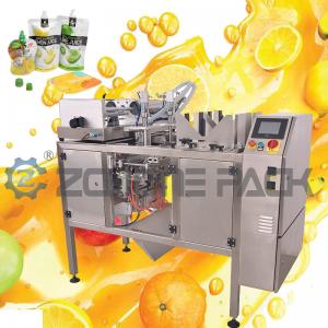 Automatic Stand Up Pouch Packaging Machine Solid Liquid Powder Packaging Machine
