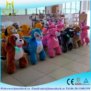 Hansel  ride bar game machine coin operated indoor games machines kiddie tricycle electrical toy animal riding in mall