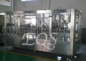 China 24 Filling Heads 4 In 1 Monoblock Pulp Juice Filling Machine for PET Bottle wholesale