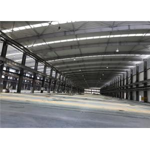 Eco Friendly Large Steel Workshop Buildings With Crane For Industrial Factory