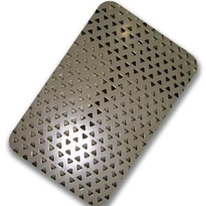 China JIS Laser Cut 3.0mm 316 Perforated Stainless Steel Sheet Metal  For Kitchen Walls supplier