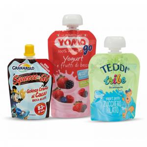 Custom 200ml Liquid Spout Bag Leakproof Plastic Liquid Pouches